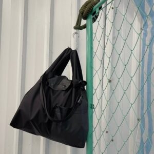 FUSIOFUSIO 機能防水工裝風格托特包黑色